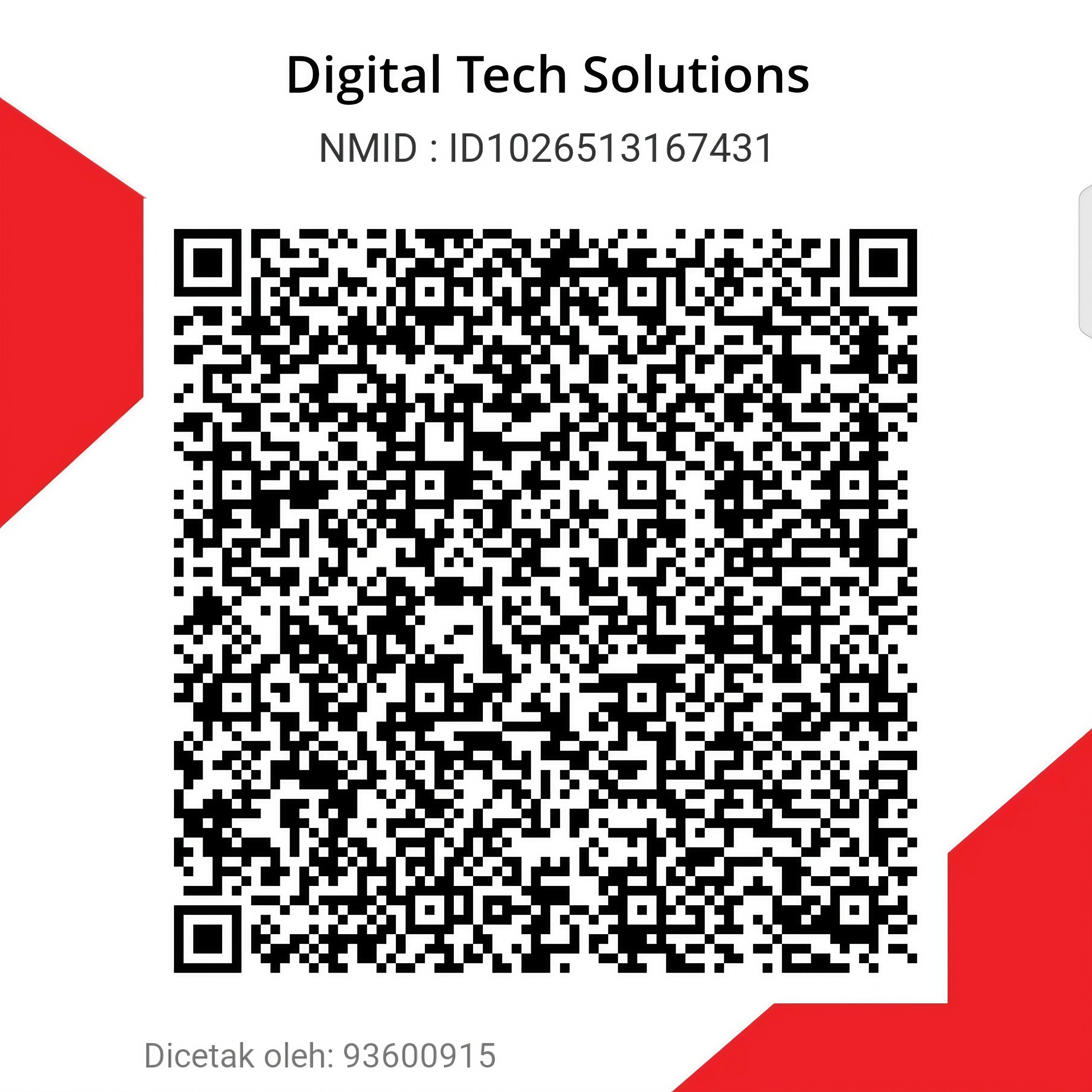 QRIS Digital Tech Solutions